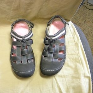 Pr gray,pink,white Jambu olympia water ready sandals size 8.5M